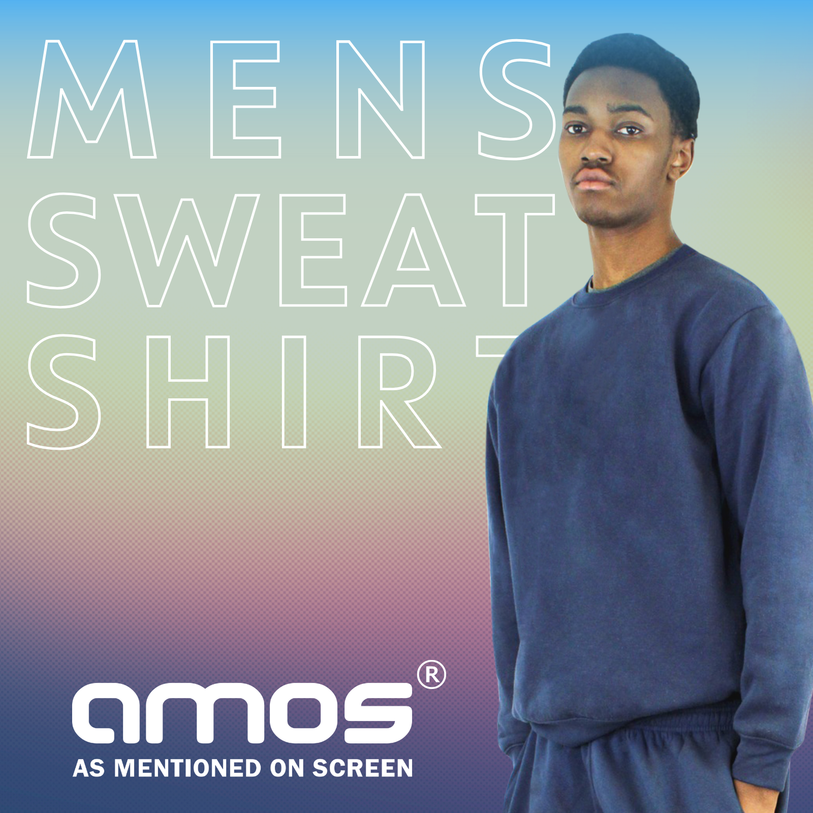 AMOS Mens Sweatshirt