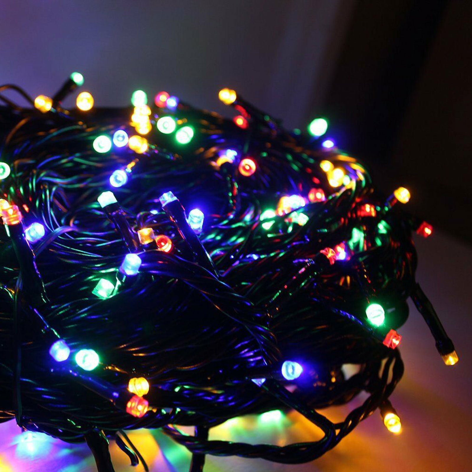 1000 LED Tree String Lights Christmas 25m Length Indoor Outdoor Multi Functions