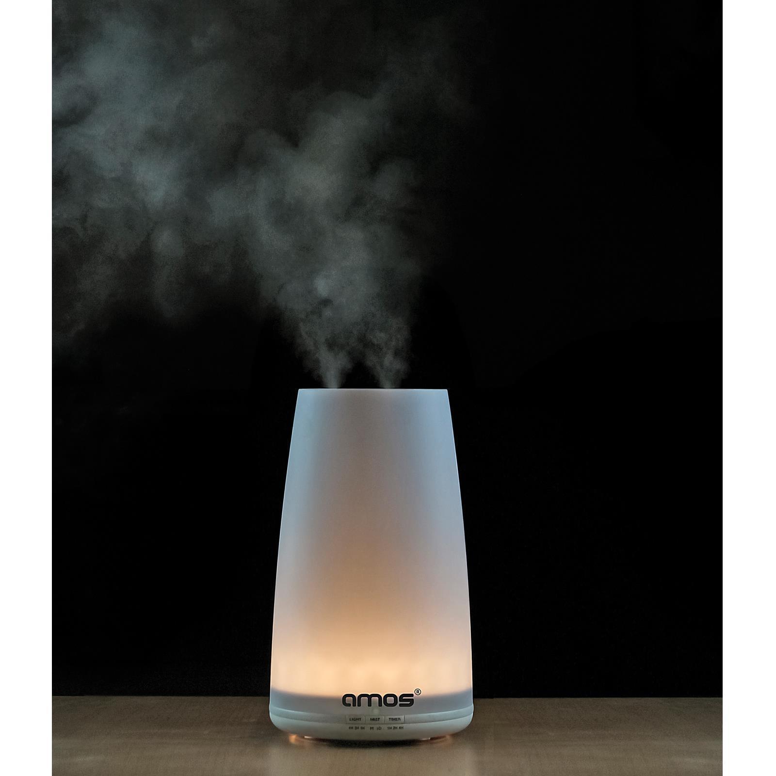 AMOS 2L Ultrasonic Aroma Diffuser Humidifier Essential Oil Aromatherapy LED Lamp