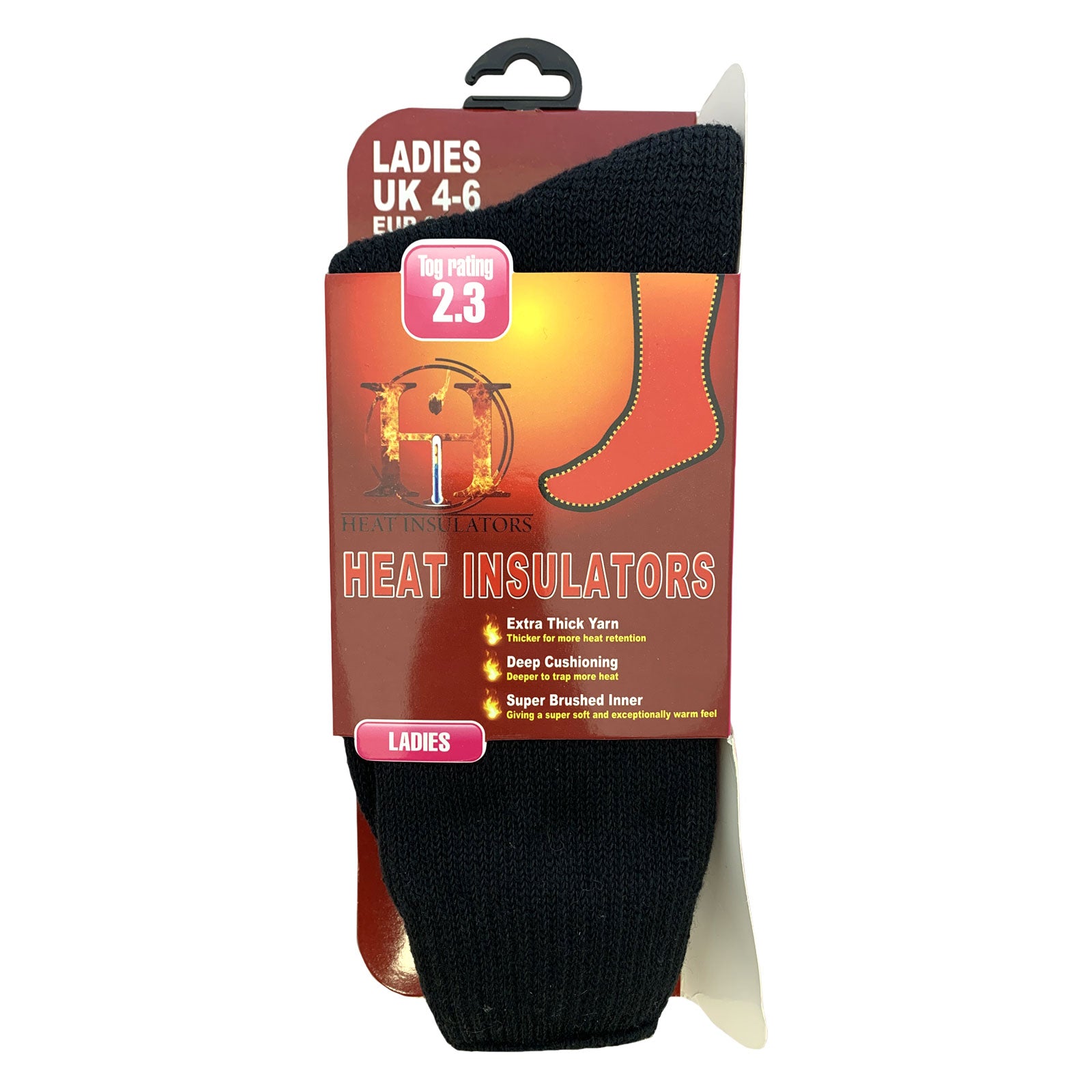 Ladies Size 4-6 Warm Thermal Socks