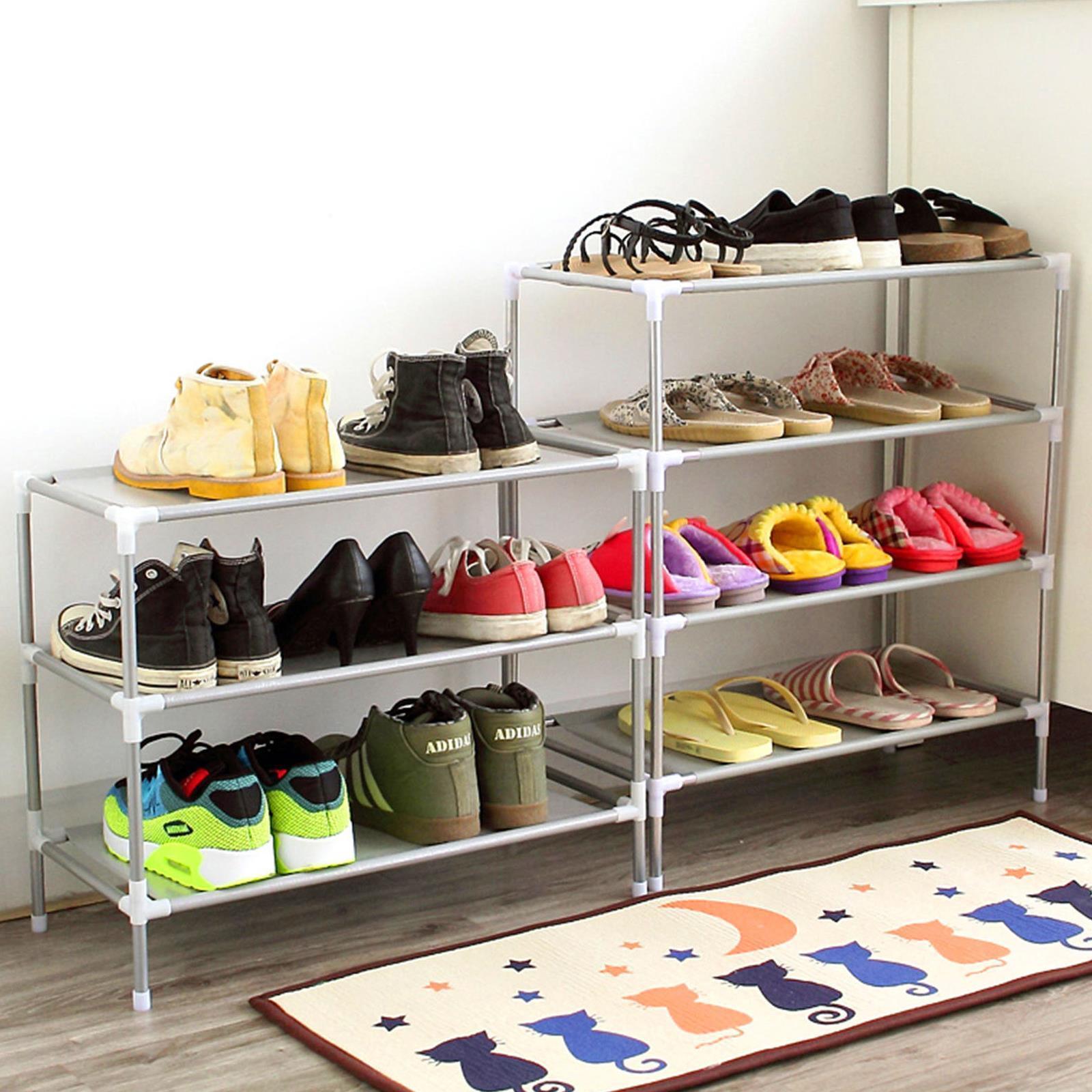 AMOS 10 Tier Shoe Rack - 57cm Width