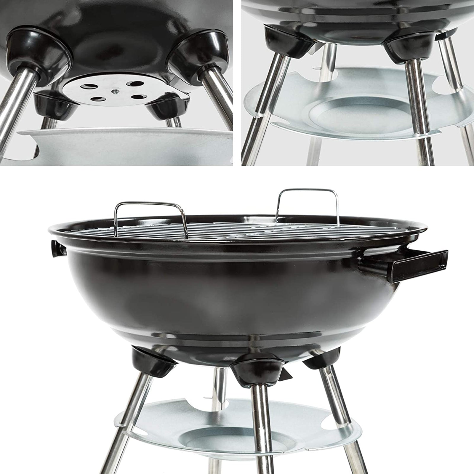 AMOS Black Kettle BBQ Grill