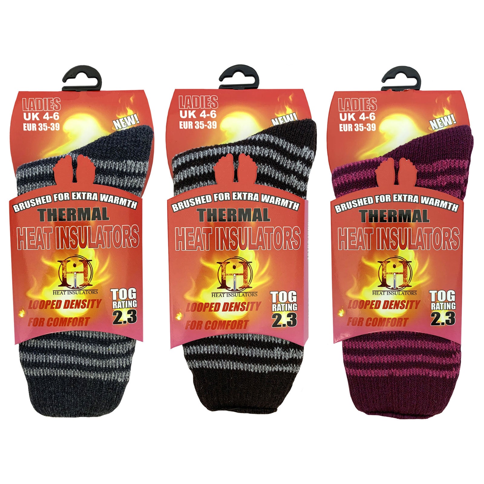 Ladies Size 4-6 Warm Thermal Socks
