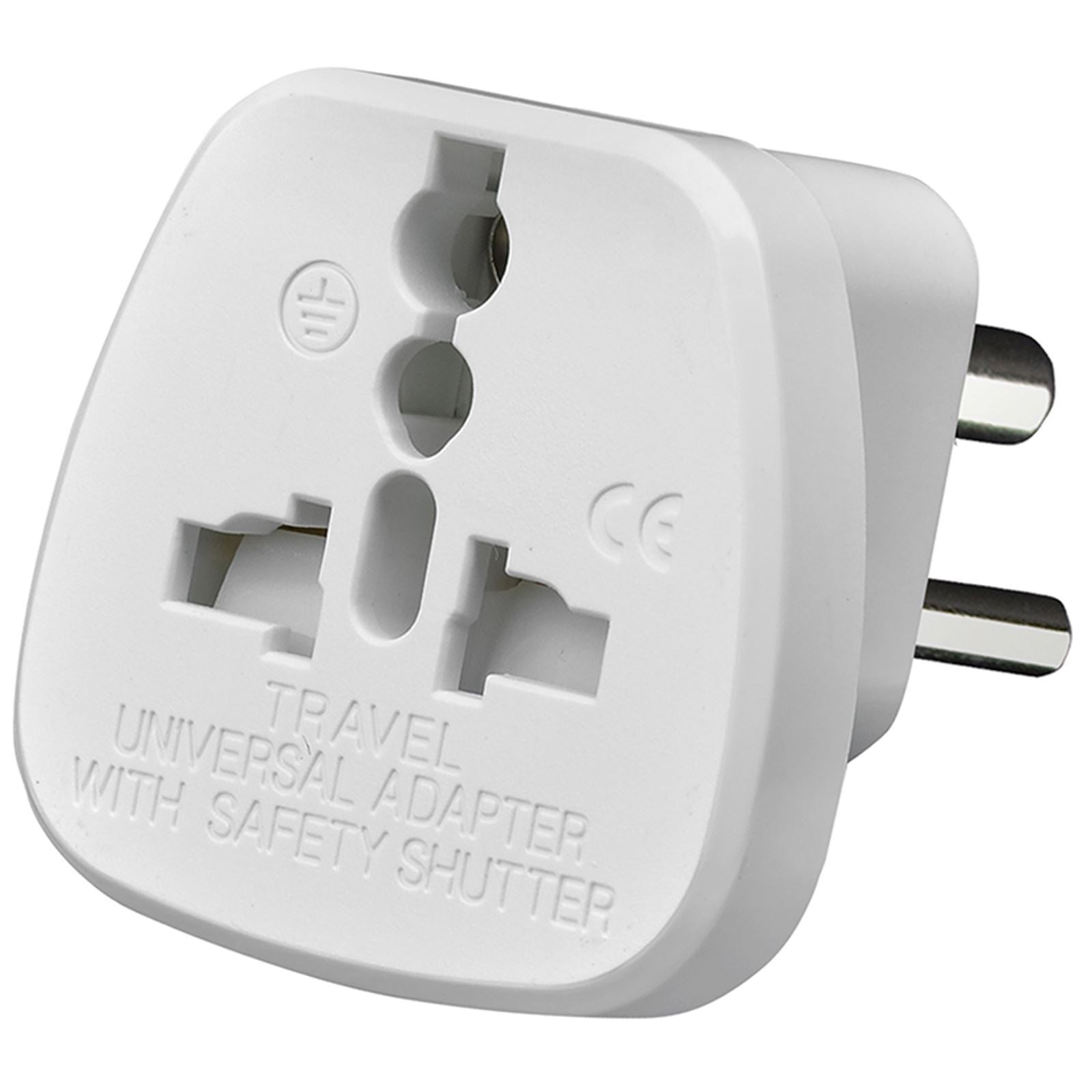 universal 3pin au power plug adapter