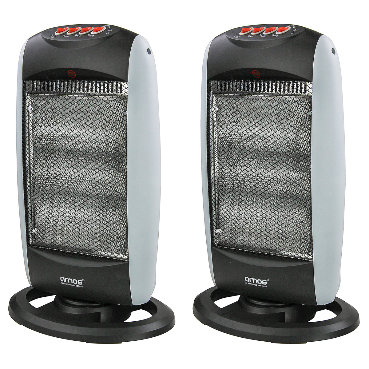 AMOS Halogen Heater 2 Pack | Home & Office Heating | AMOS UK