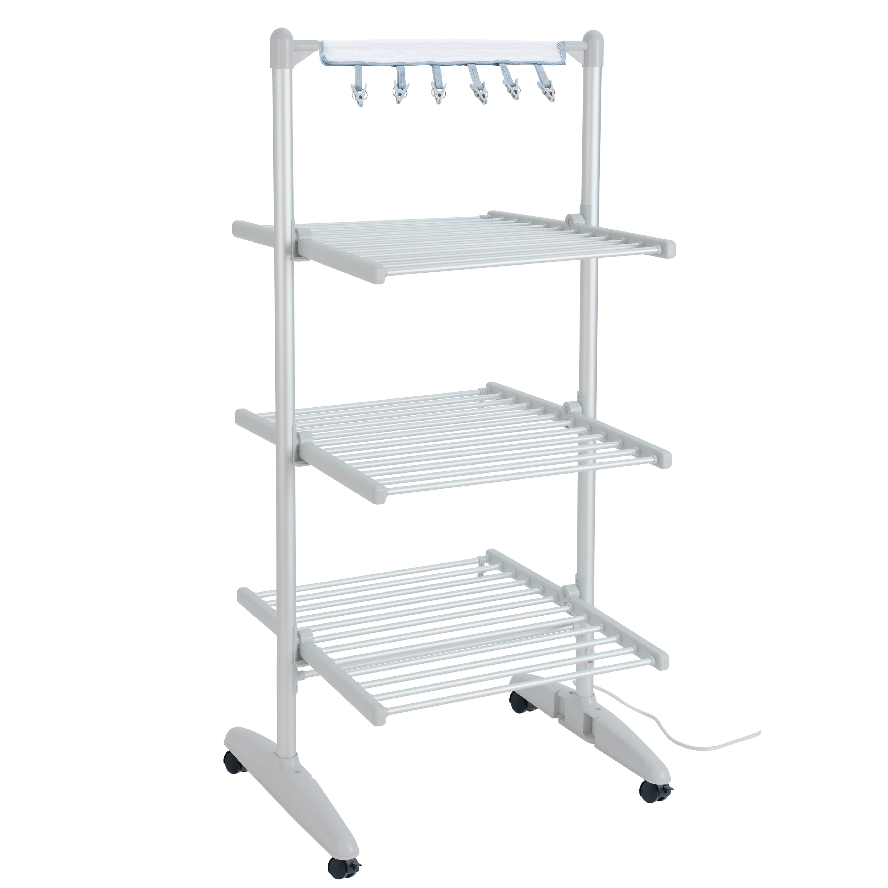 AMOS 300 Heated Electric Clothes Airer with Cover
