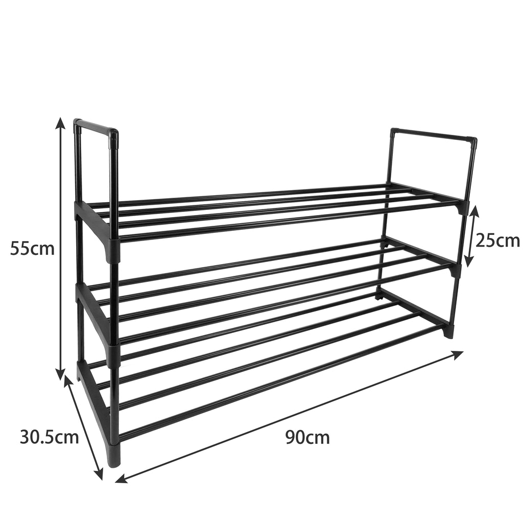 AMOS 3-Tier Shoe Rack | Home | AMOS UK