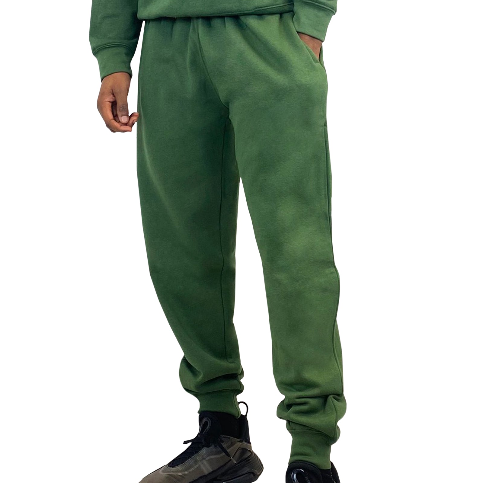 Mens Joggers - Black Forest (Green)