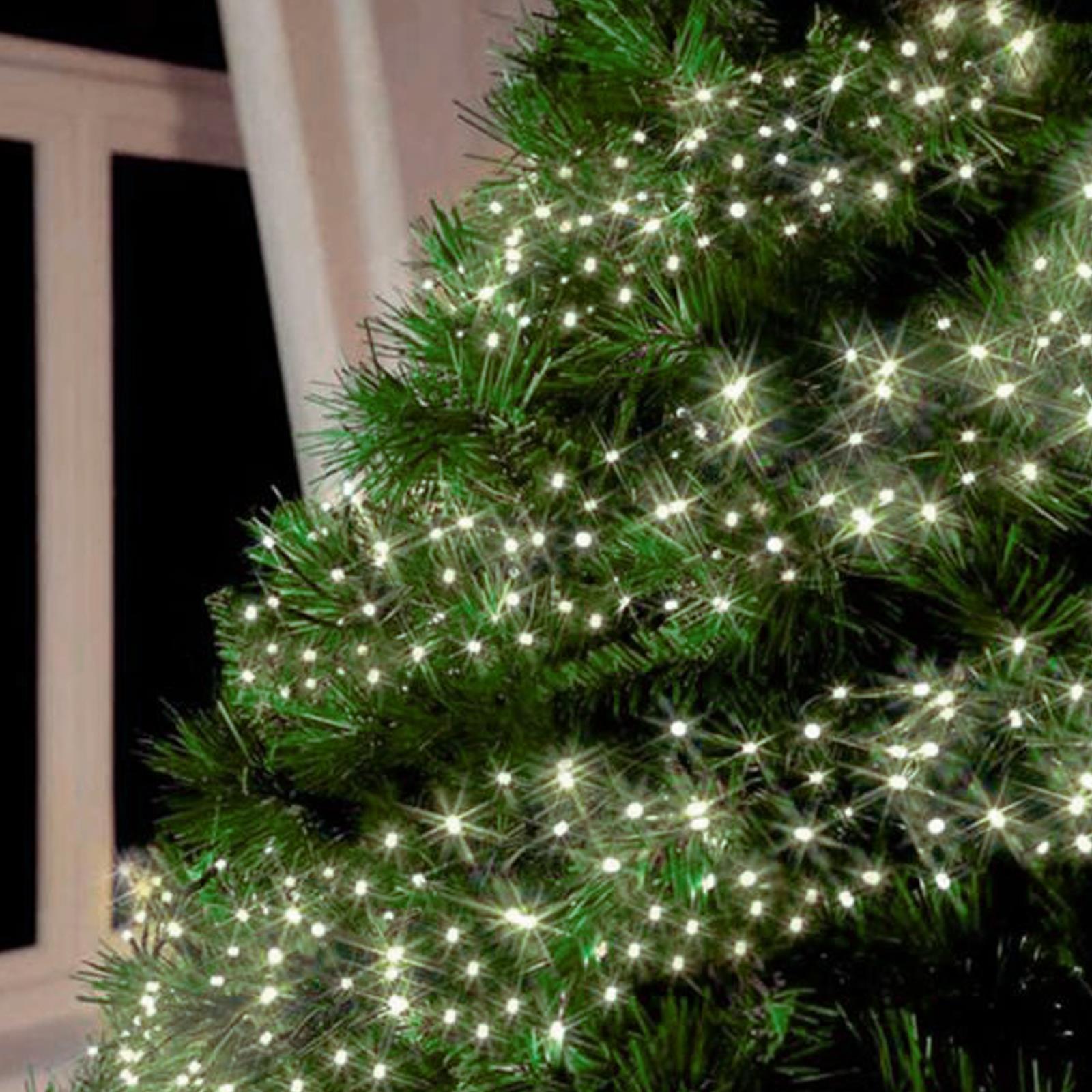 AMOS 480 LED 6.2m Cluster Fairy Lights Indoor Outdoor Christmas Tree House Decoration