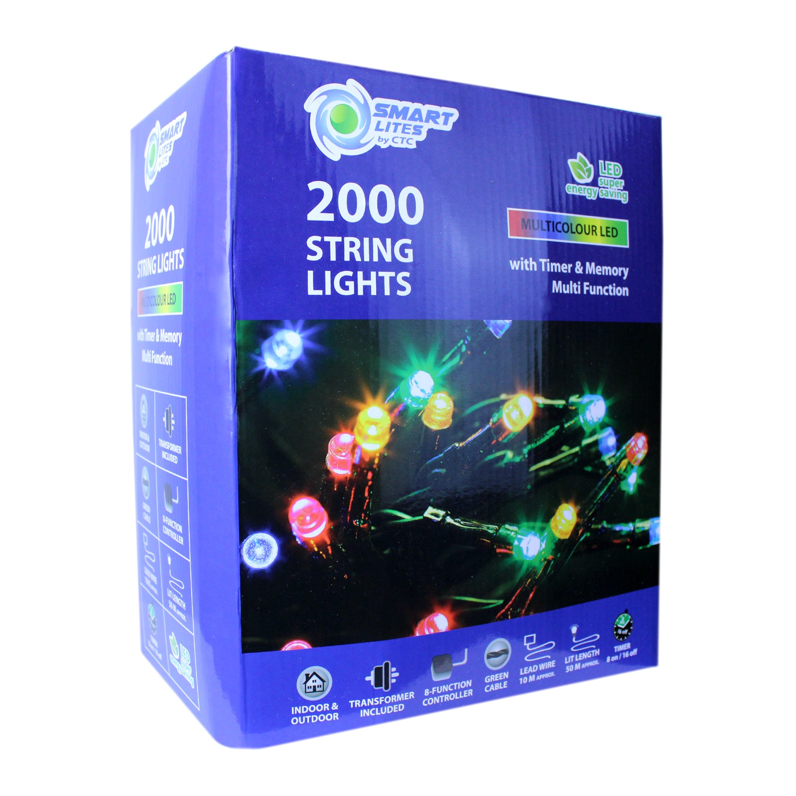 AMOS 500 or 2000 LED String Lights