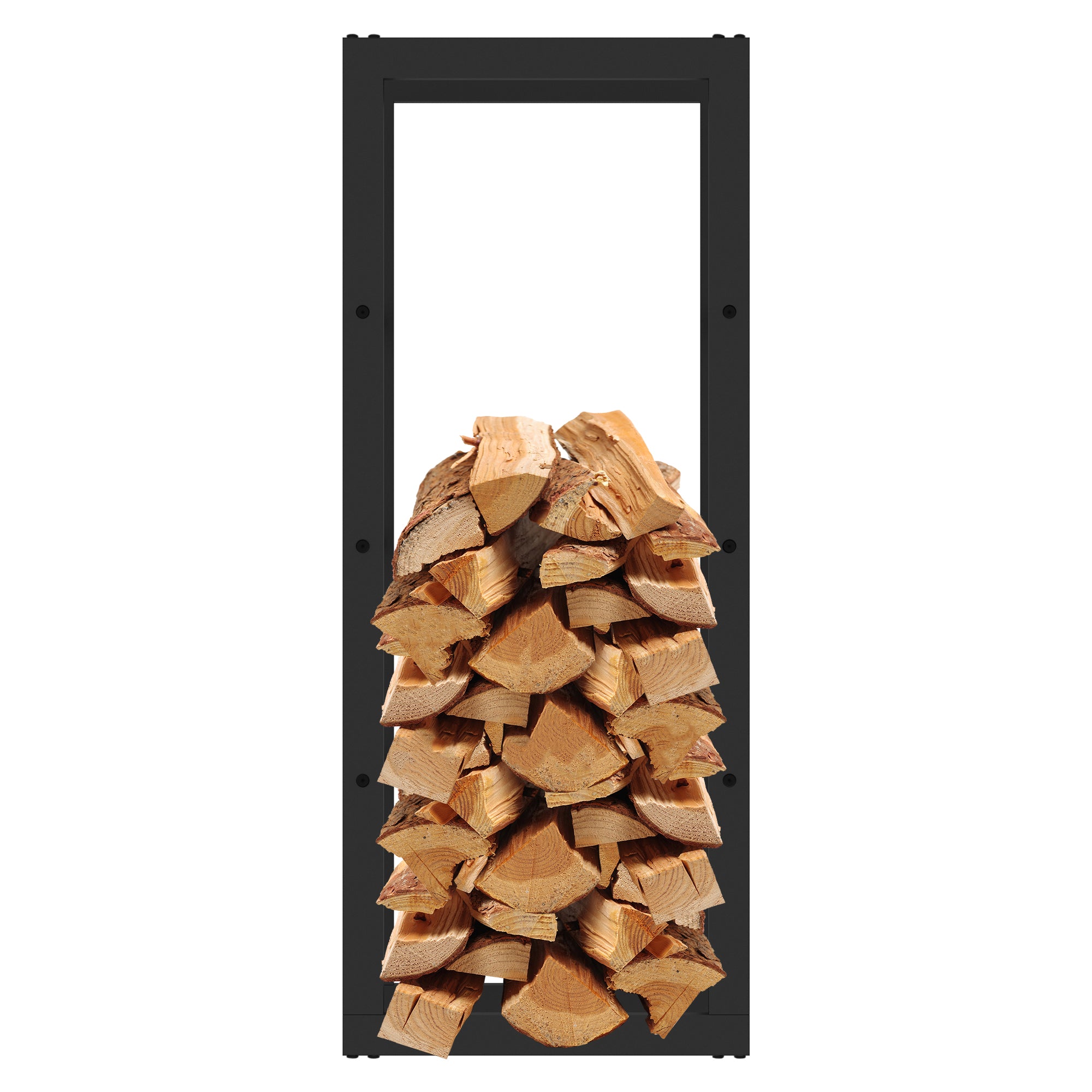 AMOS Tall Metal Firewood Log Holder