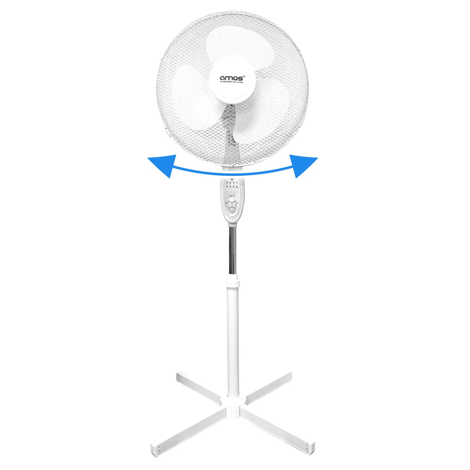 Oscillating fan with deals remote