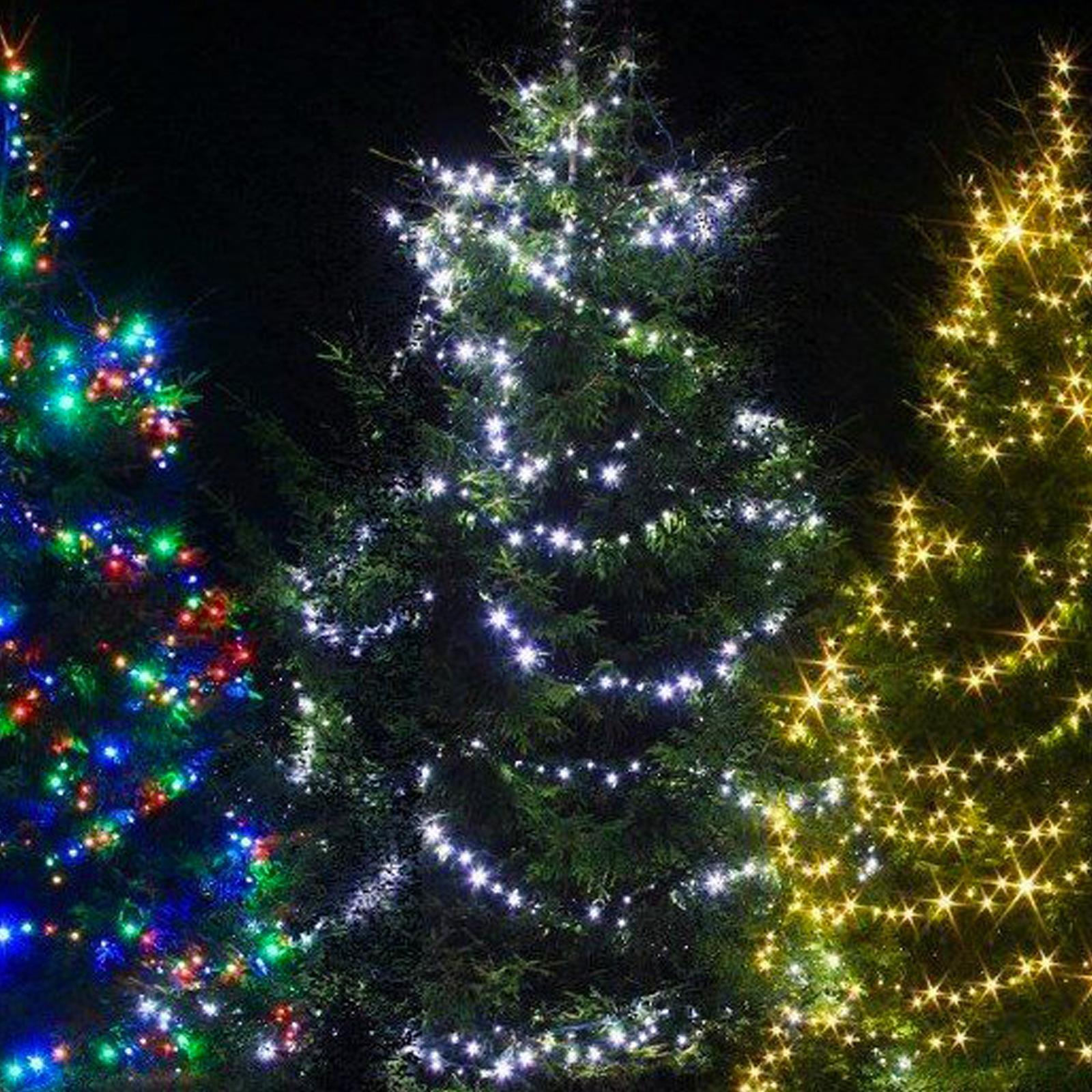 ROADAYLY Fairy Light 720 LED 295ft Color Changing Green Line Lights Outdoor 11 Modes Plug in Outdoor String Lights Waterproof LED String Lights Orchar AMOS 720 LED 72m String Fairy Lights Indoor Outdoor Christmas Tree House  Decoration