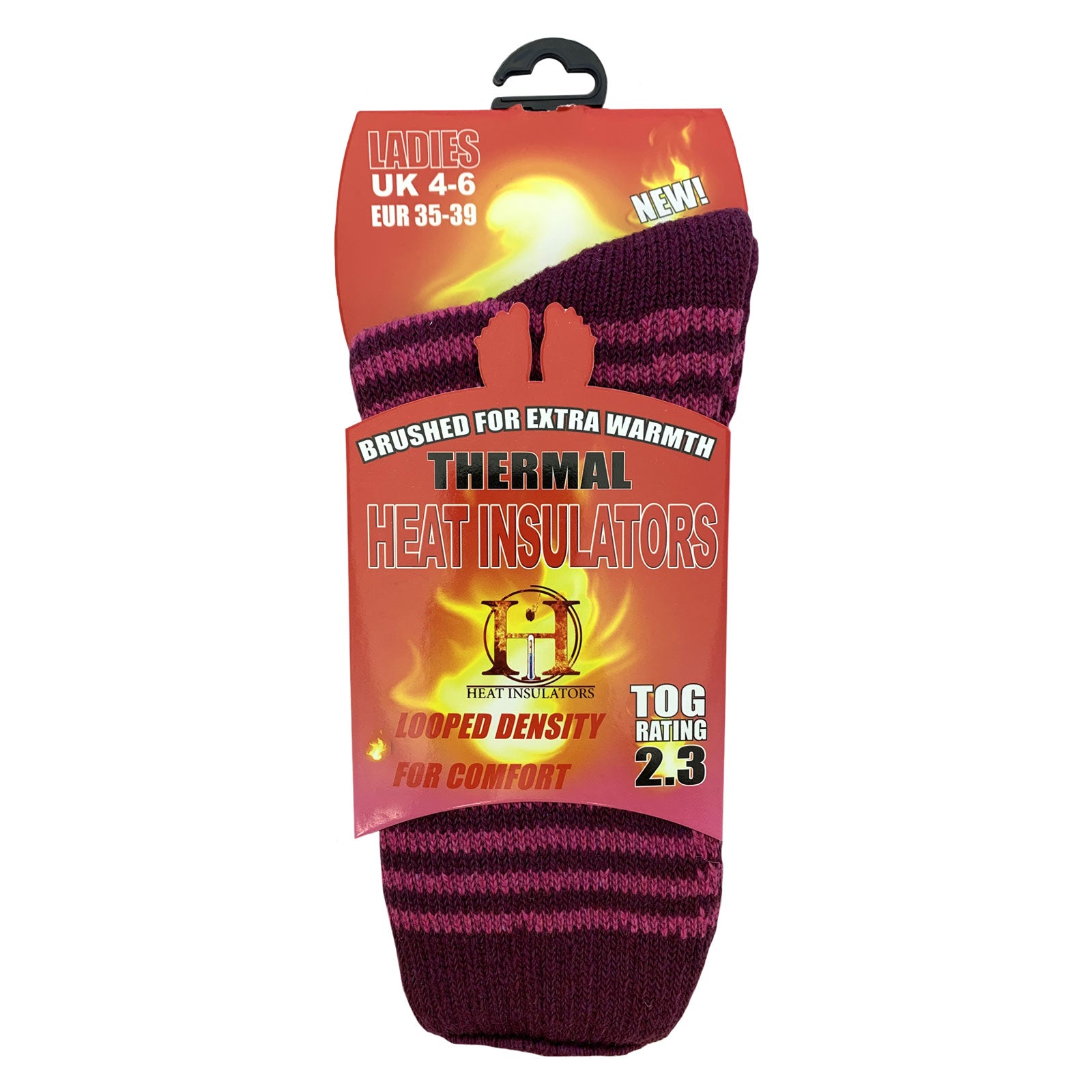 Ladies Size 4-6  Warm Thermal Socks 